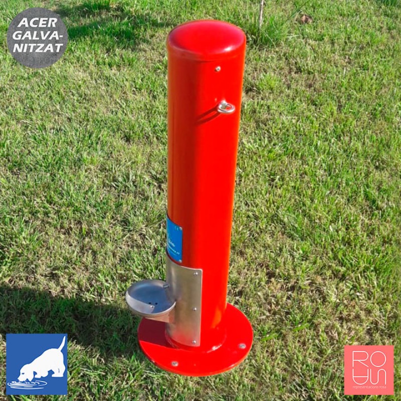 Font per a gossos Univers FHU-0 vermella